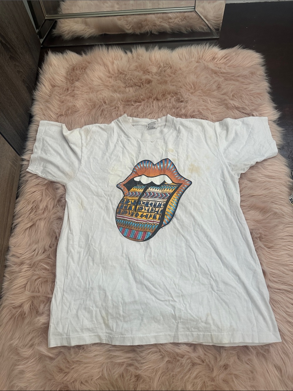 Vintage 1997 The Rolling Stones tour tee shirt LARGE
